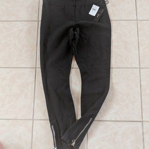 Joe's jeans legging with zipper at ankle